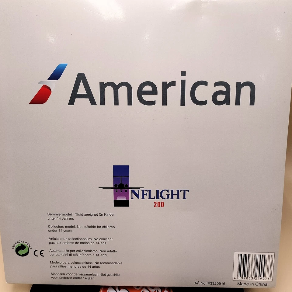 INFLIGHT 1/200 AIRBUS A330-200 American Airlines N280AY IF3320916 airplane model - Image 2 of 4