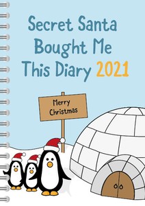 2021 Diary Secret Santa Gift Under 5 Secret Santa Present Fiver Ss4 Ebay