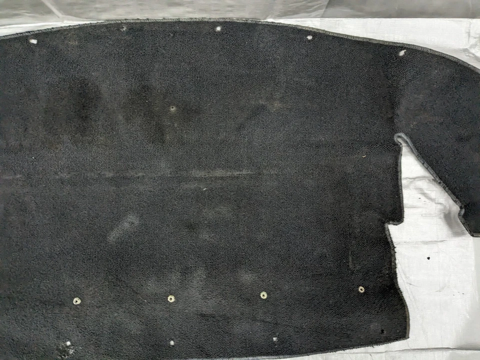 90-93 Mazda Miata OEM Negro Paquete Trasero Estante Alfombra Alfombra Cubierta NA 1990-1993 Foto 4 de 4