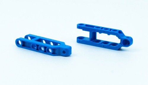 Lego Technic 2x Querlenker Radaufhängung 2738 blau aus 8880