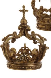 NWT-Raz-Imports-10-5-034-Gold-Crown-Easter-Decor