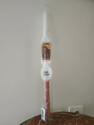 Orthodox Easter Candle Pasxalines Lambades 40 cm , kalo pascha