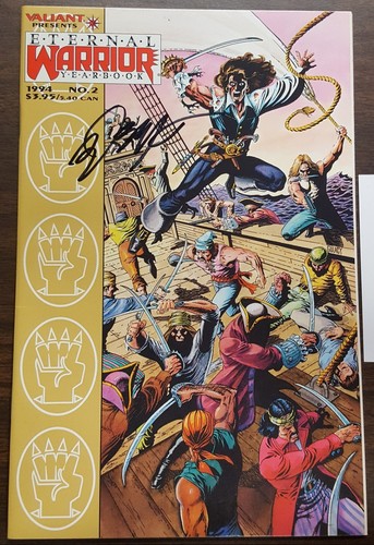 Eternal Warrior (1992) #11-36 + Yearbook SIGNED Bob Layton with Notarized WOS - Picture 133 of 136