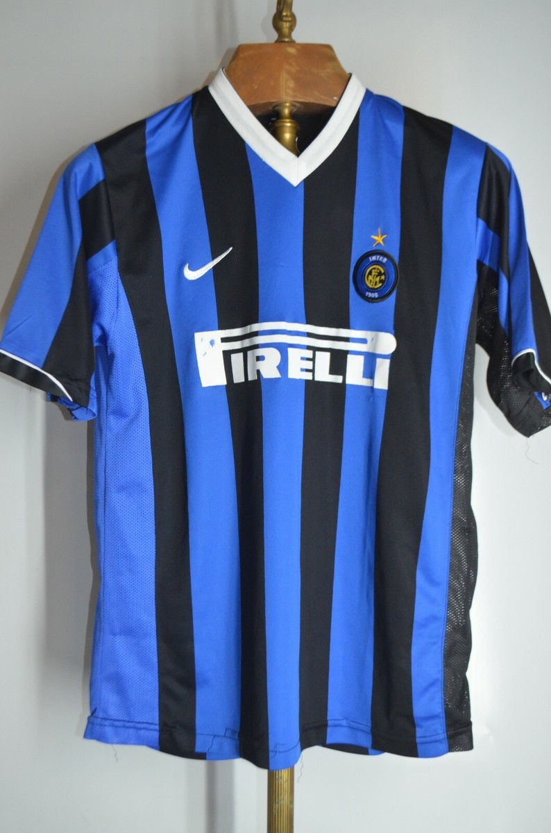 Maillot Vintage Inter Milan Années 90 – Pirelli – Foot Rétro, Collection, Taille à Vérifier