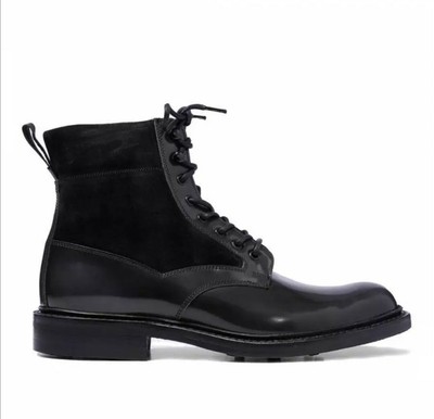joseph cheaney black leather livingstone boots