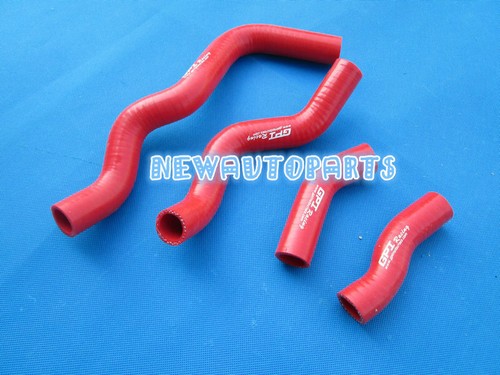 RED Silicone Radiator Hose For 1993-2010 95 96 97 98 99 Kawasaki KLX250 KLX 250 - Picture 3 of 6
