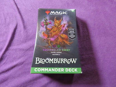 MTG Magic Bloomburrow Commander Deck Squirreled Away Englisch ENG Neu & OVP