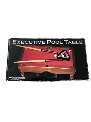 Executive Pool Table Billiards Mini Games Set