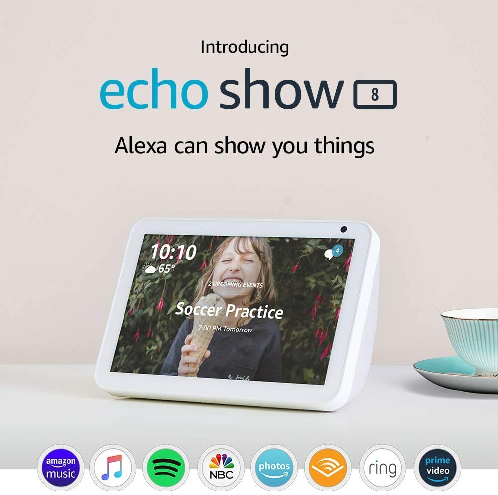 Amazon Echo Show 8 HD Smart Display Speaker w/ Alexa - New