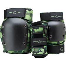 Pro-Tec Street Gear 3-Pack Pads - 2025 - Youth Small / Camo