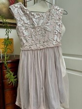Speechless blush sequin and tulle Beautiful dress Girls size 8