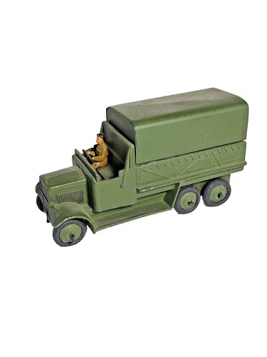 ミニカー DinkySupertoys 10tonArmyTruck622 Dinky Toys Military Army 10 Ton Truck #622 Vintage Diecast Vehicle