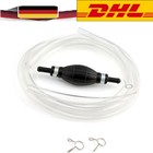 Handpumpe mit 2 Meter Schlauch Umfüllpumpe Benzinpumpe Notpumpe Fasspumpe Öl