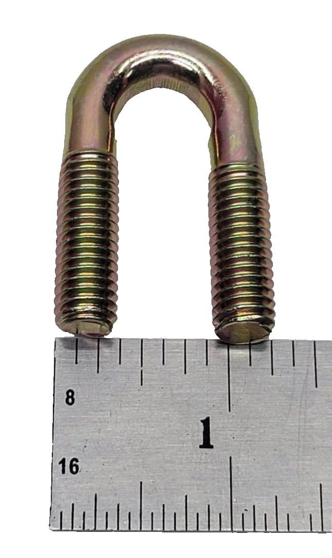 yu＊M Western Fisher Chain (2) U Bolt Kit 3/8