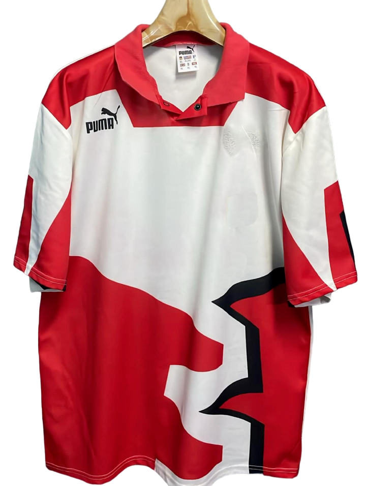 PUMA Eintracht Frankfurt 1992-94 Template Soccer Jersey Football