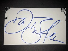 2010 TWINS: Drew Butera, SIGNED 3x5 Card