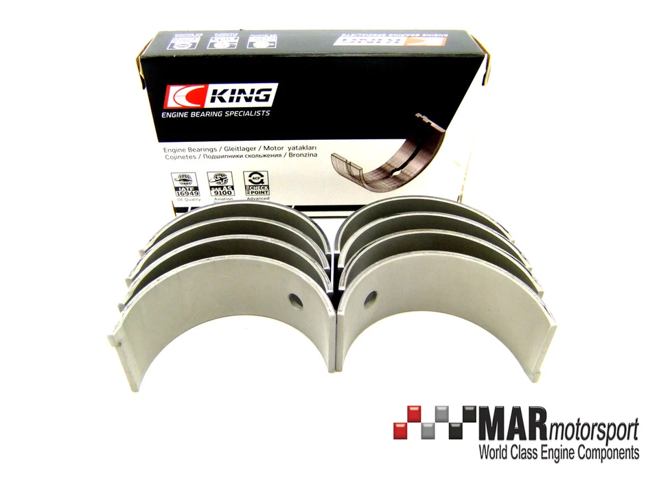 Ford Cross Flow / Xflow / Kent LEAD COPPER Heavy Duty King Big End Bearings .010 - Image 2 of 2