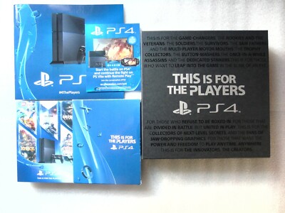 This is for The Players PS4/PS5 Press Kit PlayStation 4 Promo