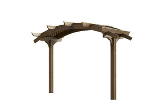 Outdoor Greatroom 12' X 5.875' Mocha Sonoma Arbor Wood 