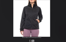 Elements Athleisure Gathered Jacket Black Medium (for Women)