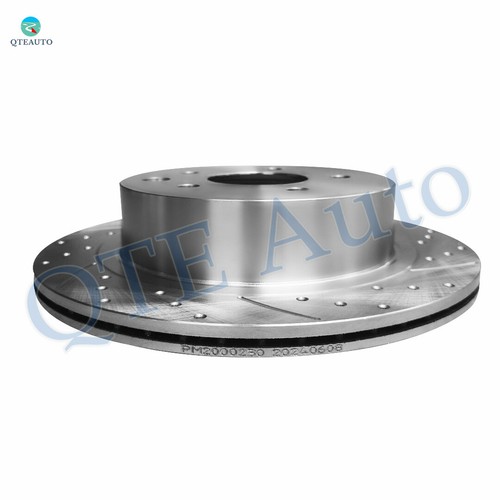 8 Rear 292mm Drilled Brake Rotors-Brake Pad-Wheel Hub For 2008-2013 Nissan Rogue - Picture 3 of 10