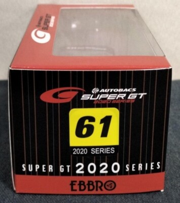 1/43 EBBRO Subaru BRZ R&D Sport #61 Super GT GT300 2020 Blue w