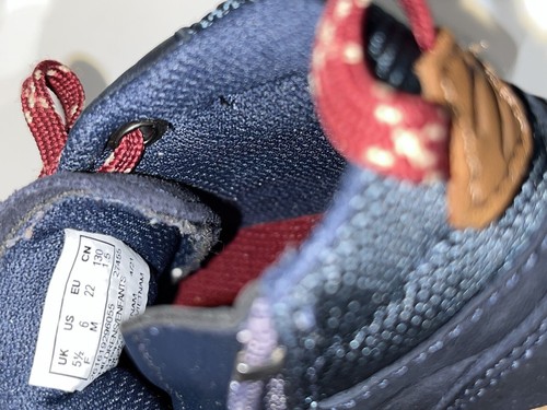 Clarks Nova Hike Bambini | Pelle Cera Navy | Stivali Stile Escursionista Bambini 5 1/2 F - Foto 6 di 18