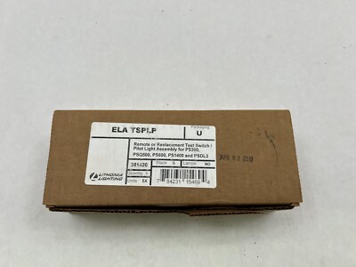 Lithonia Lighting ELA TSPLP NIB Old Stock Test Switch Pilot Light See Pics #C12