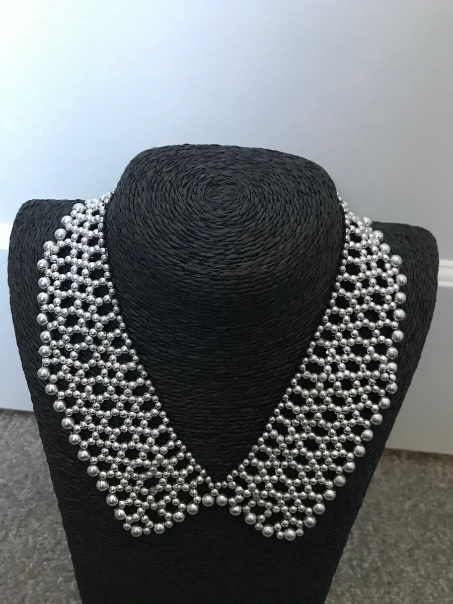 Beaded peter pan best sale collar