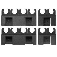 19771-77 Triumph TR7 Stag Black Spark Plug Wire Holder Set for 7.5mm Wires