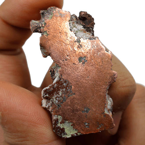 45,3 g lastra di cristallo lucido minerale di rame nativo naturale dal Michigan, USA ~ 51,8 MM - Foto 5 di 12