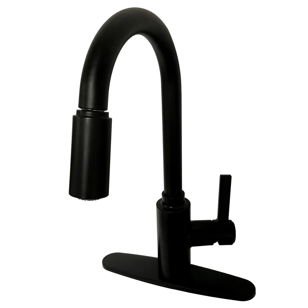Moen 7882BL Genta Matte Black OneHandle Pulldown Kitchen, 48 OFF