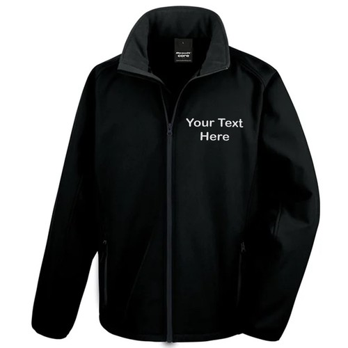 Giacca Softshell Personalizzata Ricamata Personalizzata Il Tuo Testo Abbigliamento da Lavoro UK - Foto 2 di 27