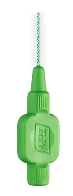 TePe Green 0.8mm Interdental Brush - 4 Packs of 8 (32 Brushes)