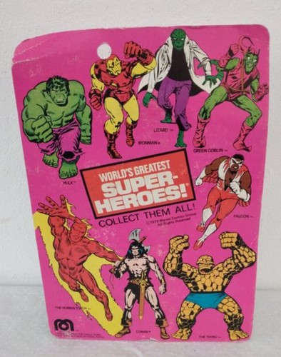 Marvel Super Heroes The Incredible Hulk Mego 1979 - Foto 8 di 9