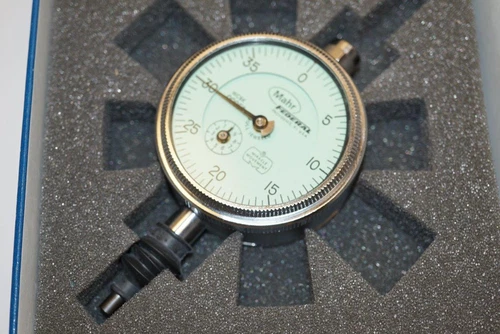 NEW Mahr Federal USA made WATERPROOF 0.100" Range  Dial Indicator. 0.0005" GRAD