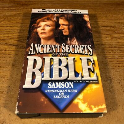 Ancient Secrets Of The Bible Collector's Series  Samson Strongman Hero VHS Used 
