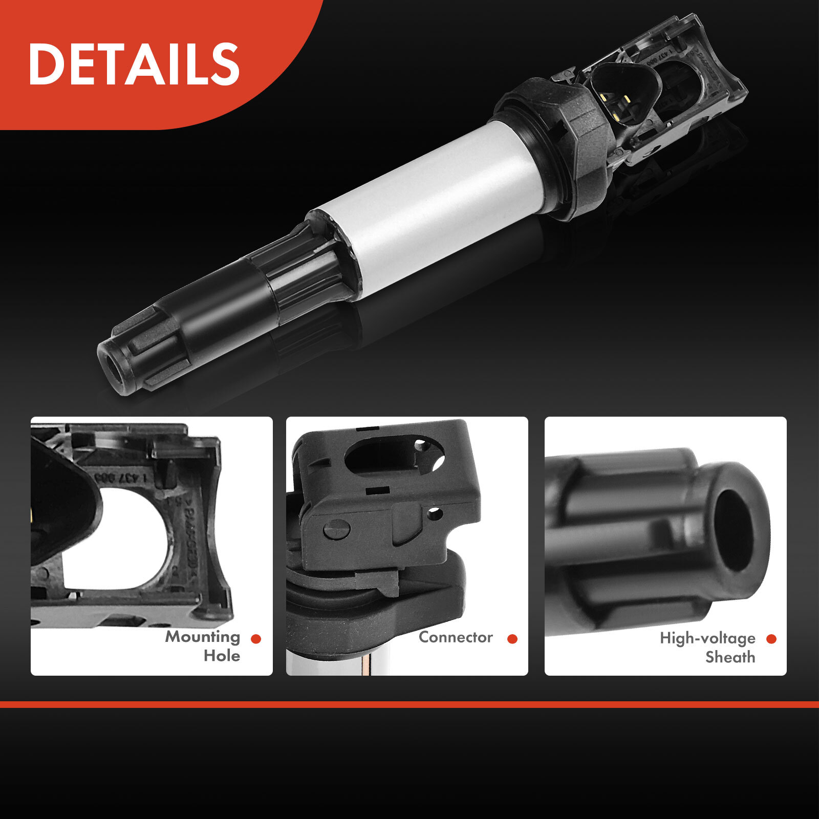 4x Ignition Coils for BMW X2 X4 Z4 650i 228i Rolls-Royce Cullinan Mini Morgan