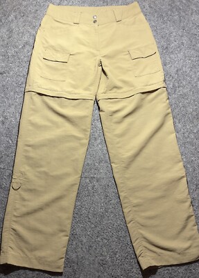Magellan Sportwear Women's Size 8 Brown Light Weight Zip Off Legs