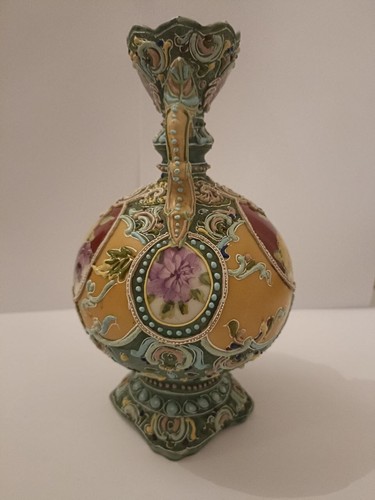 Antique Nippon Morriage vase. Japanese fine porcelain. Japanese art. - Picture 4 of 9