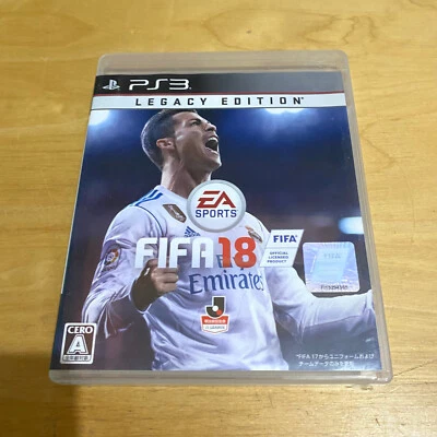 JAPANESE Playstation 3 PS3 NTSC-J- Fifa 18 Legacy Edition - Image 1 of 4