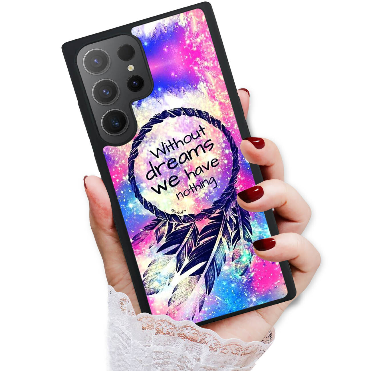 ( For Samsung S23 Ultra ) Back Case Cover H23153 Dream Catcher-image