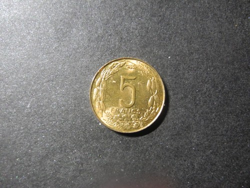 CMR21 - CAMEROUN - 5 FRANCS - 1961 - Picture 2 of 2
