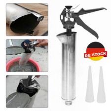 Profi Mörtelpresse Mörtelspritze Fugenpistole Gipspresse Edelstahl Mörtelpumpe