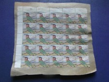 Stamps :  Zambia formerly Northern Rhodesia 1964,68,75+2002 blk.Boehms Bee-eater