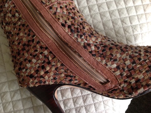 Italian Vero Cuoio handmade SABRINA boots 9 1/2M - Picture 6 of 9
