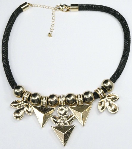 New Thalia Sodi Two-Tone Crystal & Stone Mesh Statement Necklace $49.50 - 第 2/4 張圖片