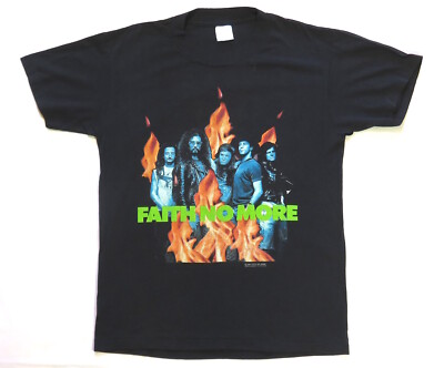 Faith No More Vintage T Shirt 1989 The Real Thing Tour USA East