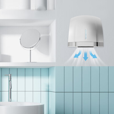 1800W Commercial Hand Dryer High Speed Hot ColdAir Automatic Electric Hand Dryer