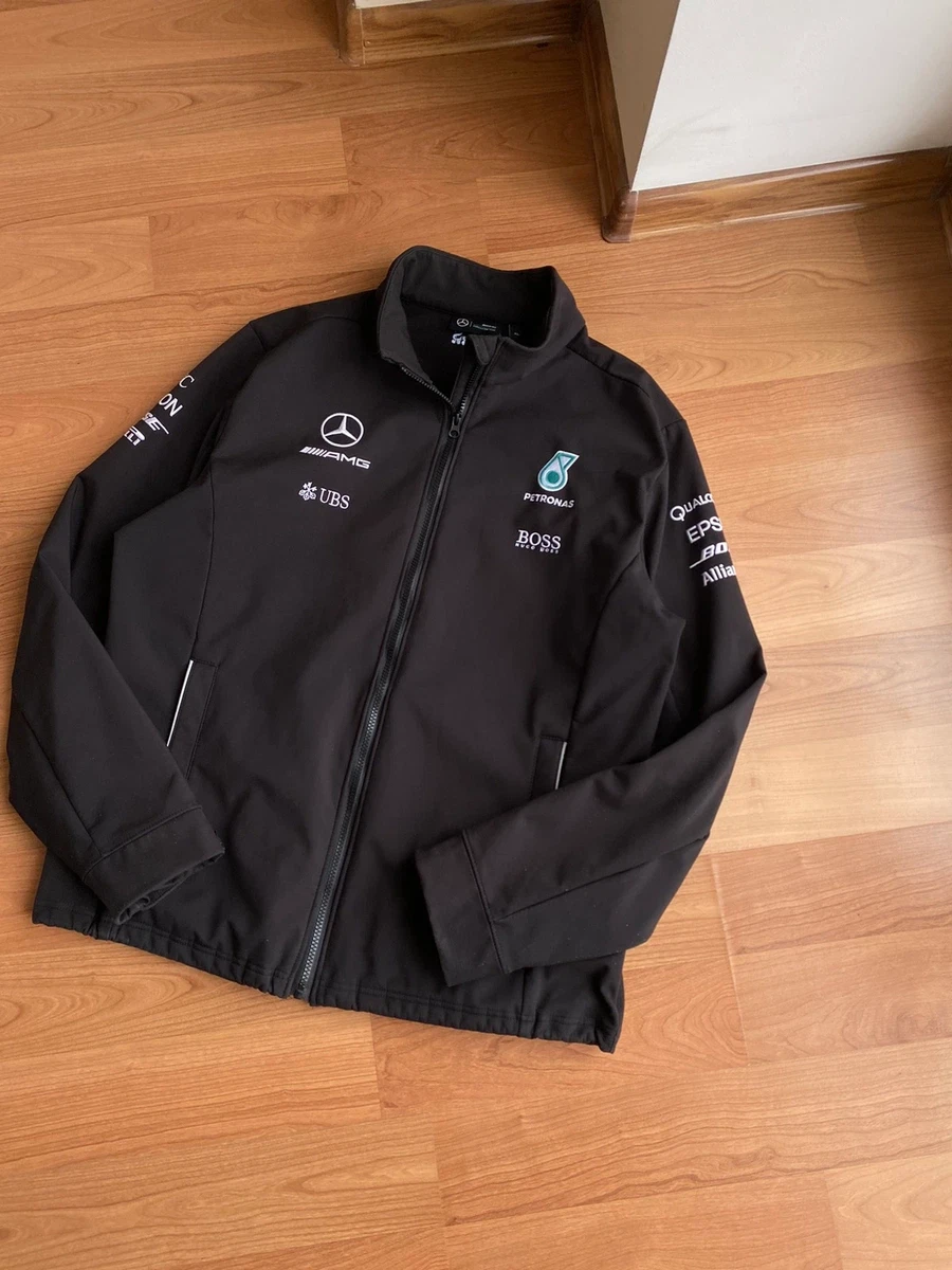 Vintage AMG Petronas Hugo Boss Formula 1 Racing Softshell jacket